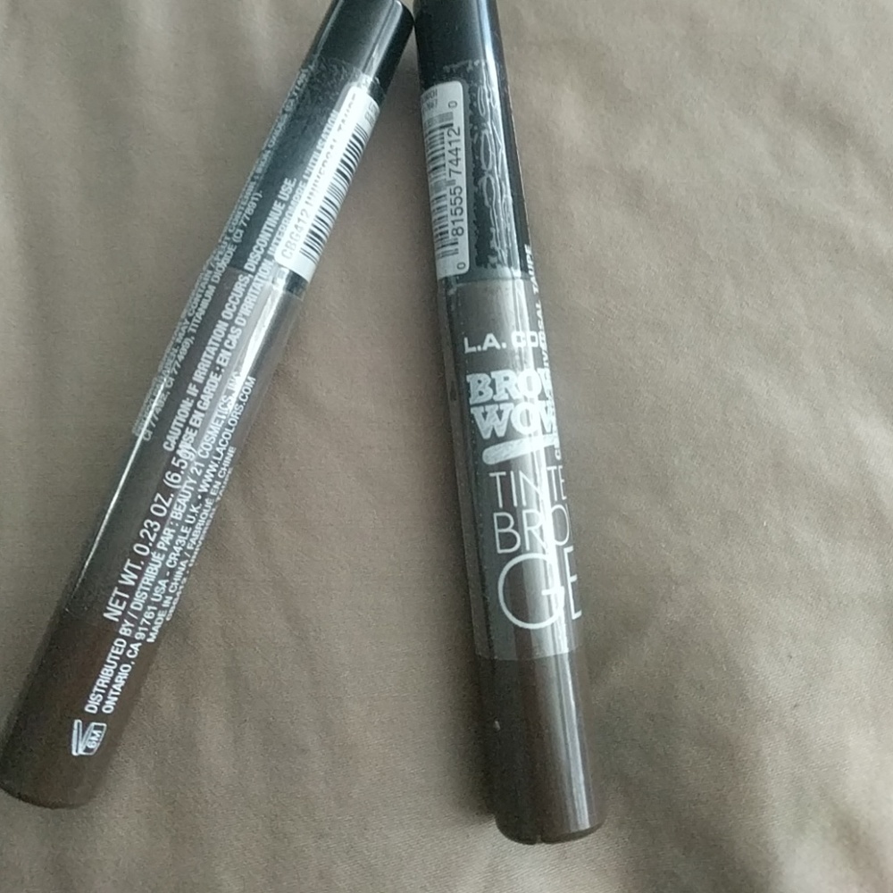 LA Colors browie wowie tinted brow gel in taupe